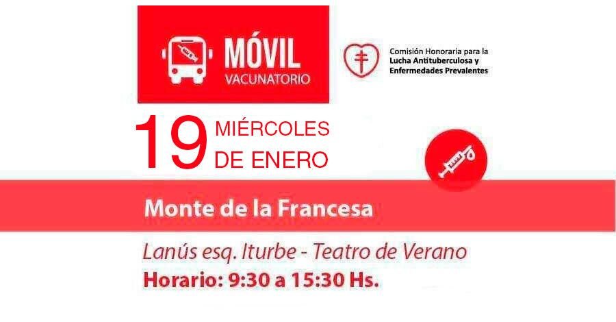 Vuelve el móvil de vacunación al teatro de verano