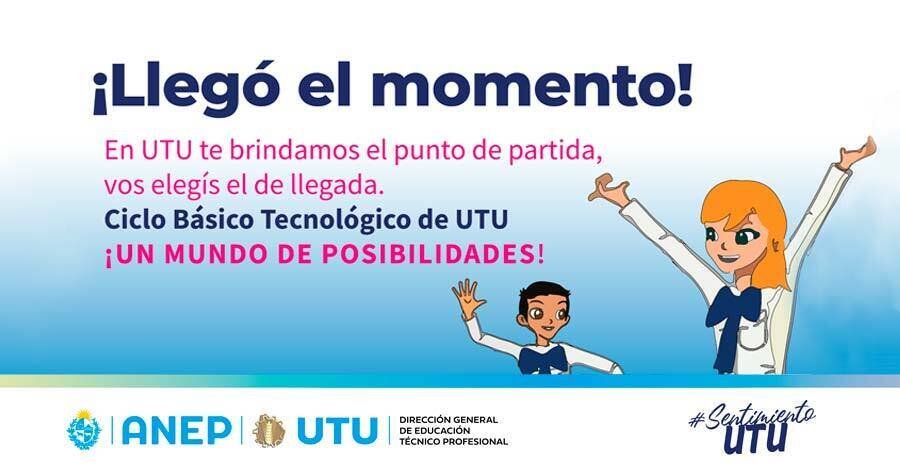 preinscripciones para Ciclo Bsico Tecnolgico en UTU