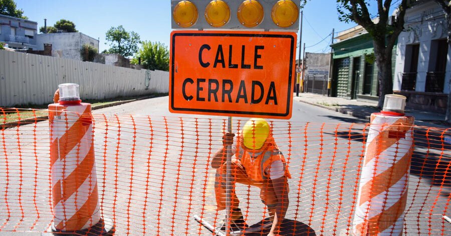 Cortes de calles en Colón por obras de UPM