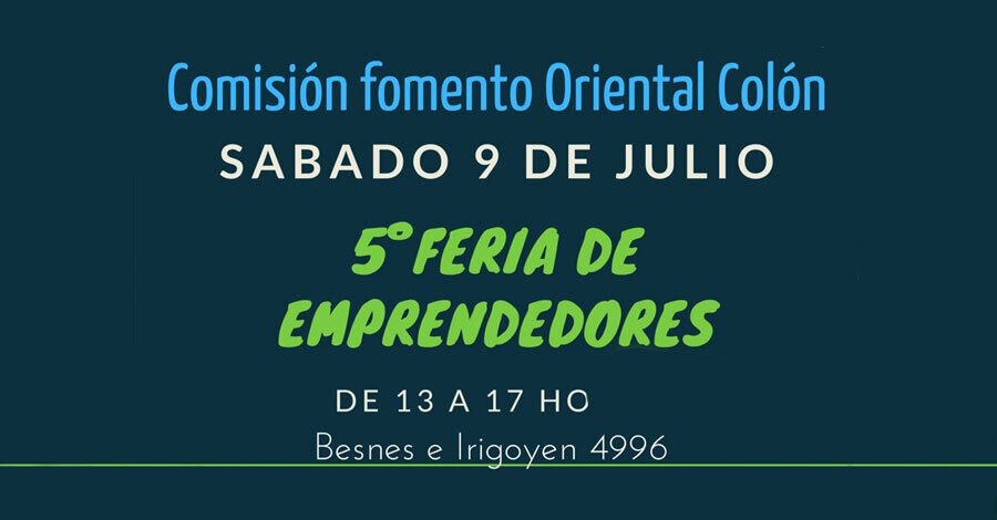 Feria de emprendedores en el Oriental Colón
