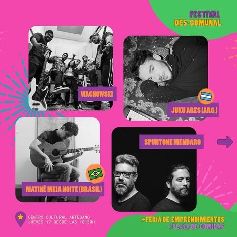 festival descomunal centro cultural artesano