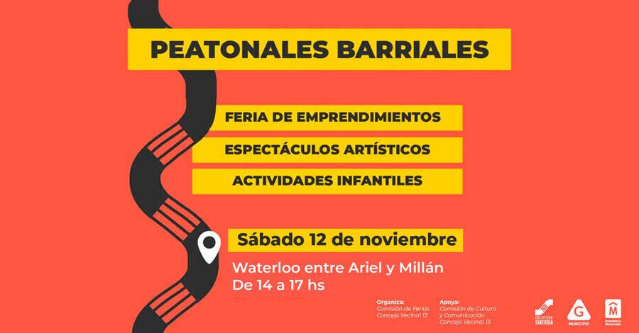 Peatonales Barriales