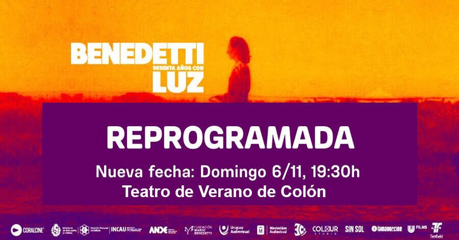 "Benedetti, 60 años con Luz" en el Teatro de Verano de Colón