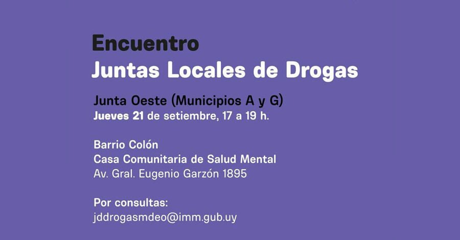 Encuentro de Juntas Locales de Drogas