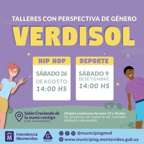 Taller de perspectiva de genero en el barrio Verdisol