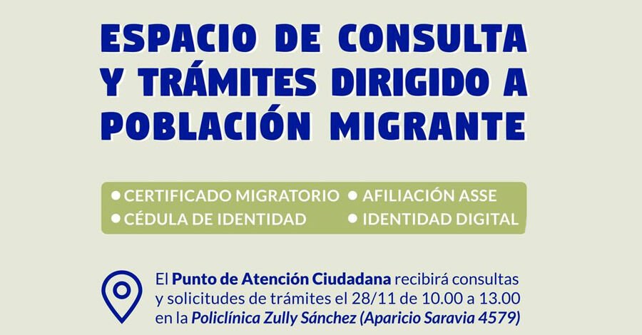 Punto de Atención Ciudadana ( PAC ) en el Centro de Barrio Peñarol