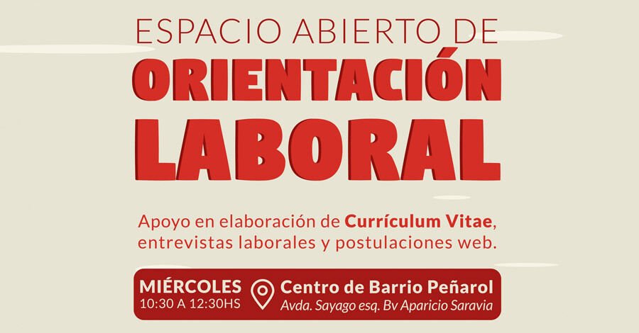 Espacio abierto de Orientación Laboral