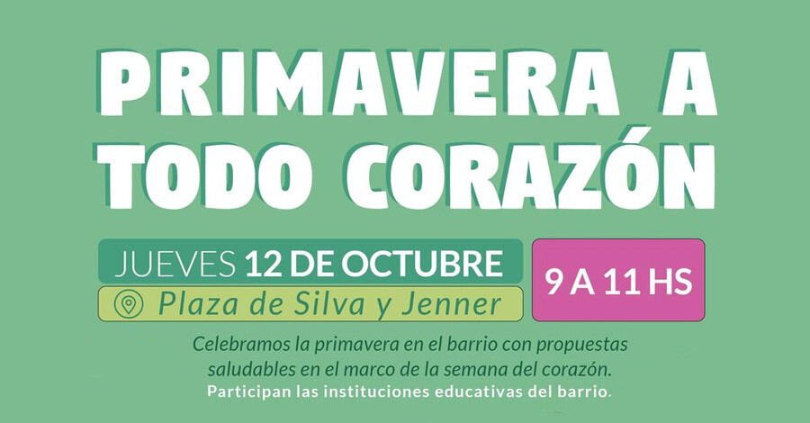 Primavera a todo corazón