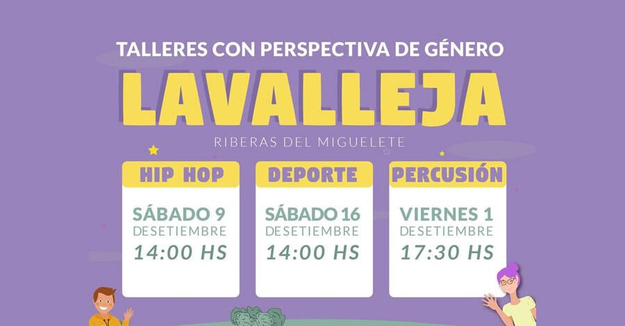 Talleres con Perspectiva de Género en el barrio Lavalleja