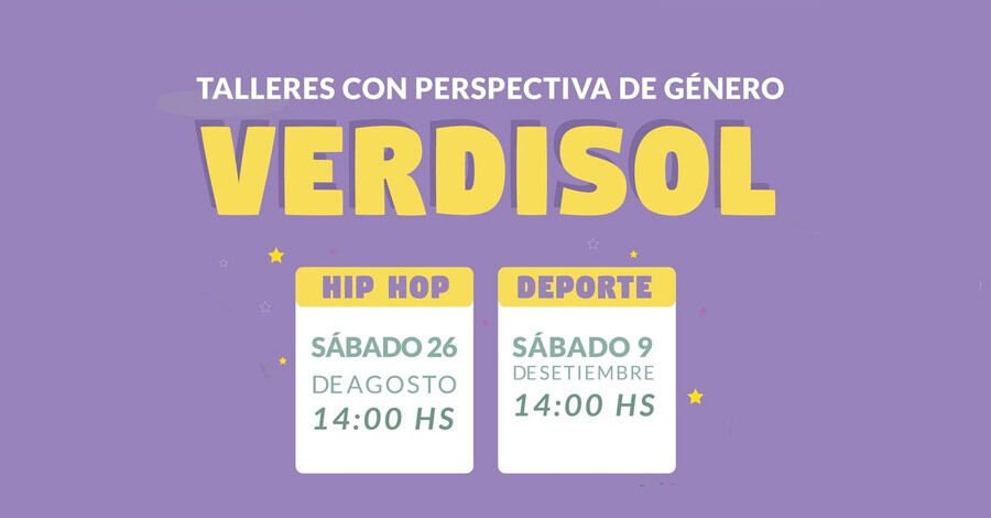 Talleres con Perspectiva de Género en el barrio Verdisol