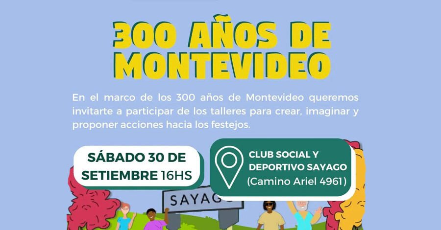 Talleres para pensar juntos los 300 años de Montevideo 