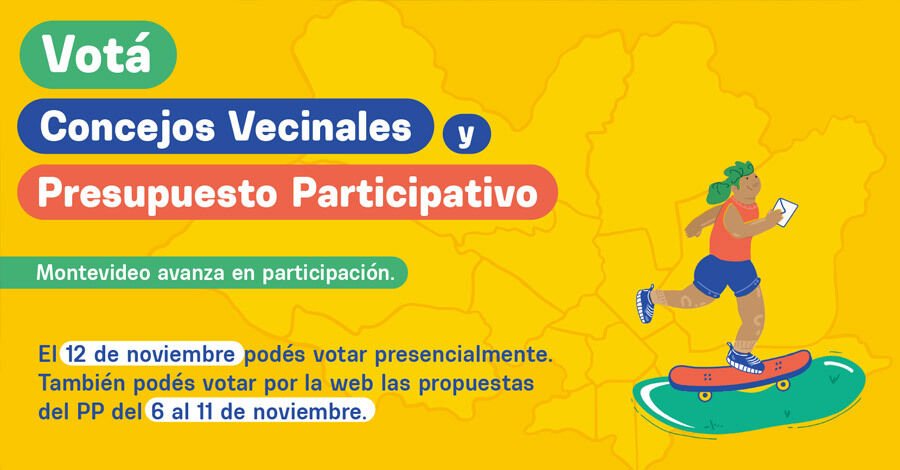 Votá Concejos y Presupuesto Participativo 2023