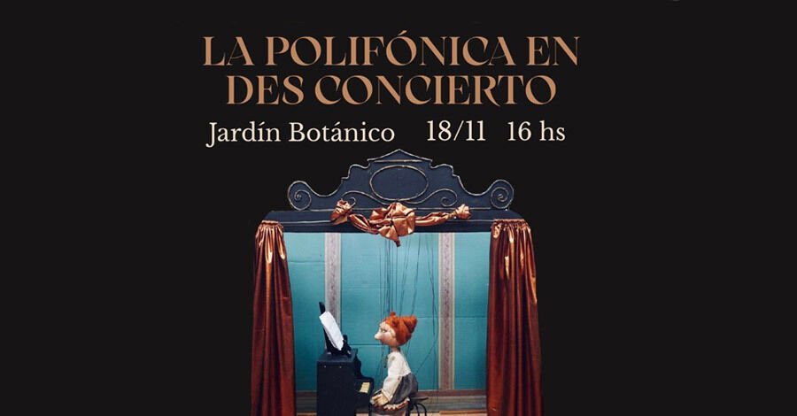 “La Polifónica en Des Concierto” en el Jardín Botánico de Montevideo