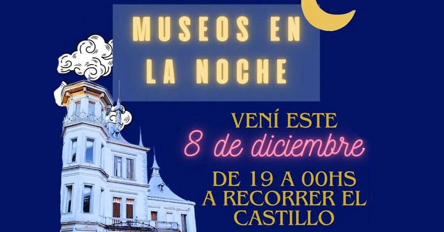 Museos en la noche en el Castillo Idiarte Borda