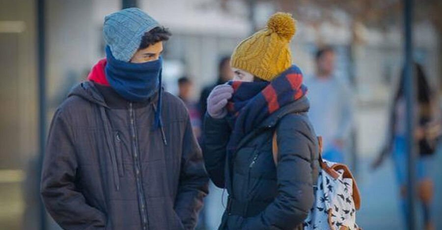 Inumet emitió aviso por ola de frío