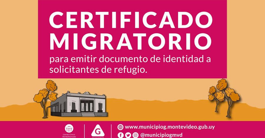 Certificado Migratorio en el Centro Cívico Metropolitano
