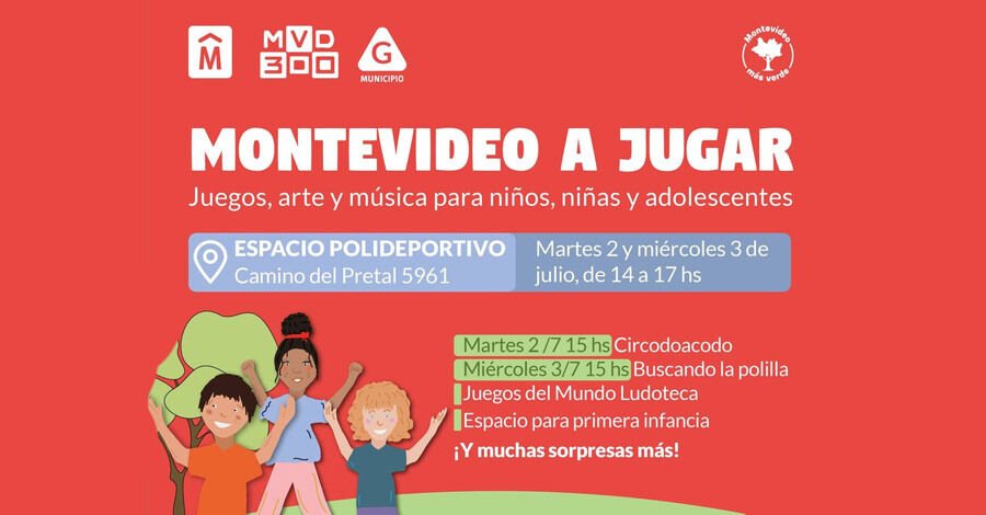 Montevideo a Jugar en el Espacio Polideportivo Municipio G