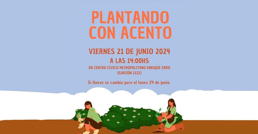 Plantando con acento