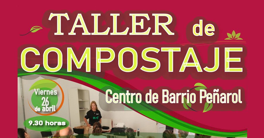 Taller de compostaje en el Centro de Barrio Peñarol 