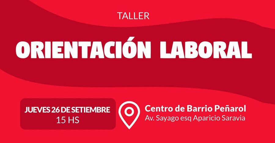 Taller de Orientación Laboral en el Centro de Barrio Peñarol