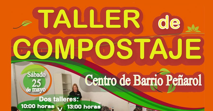 Talleres de compostaje en el Centro de Barrio Peñarol 
