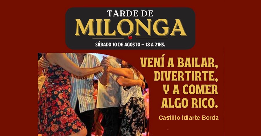 Tarde de Milonga en el Castillo Idiarte Borda