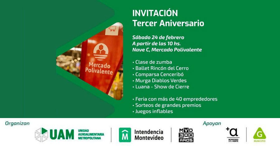 Tercer aniversario del Mercado Polivalente de la UAM