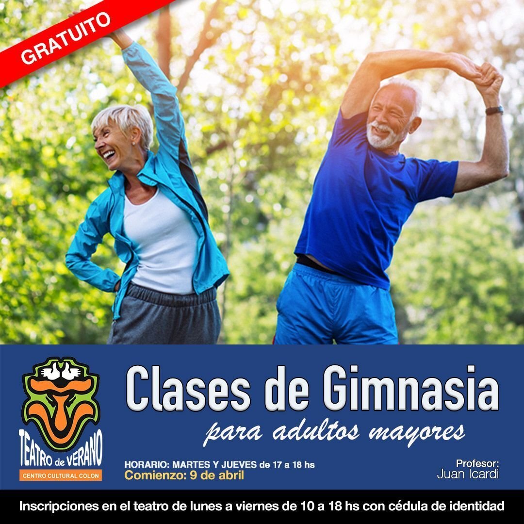 10 taller de gimnasia adultos mayores 2024