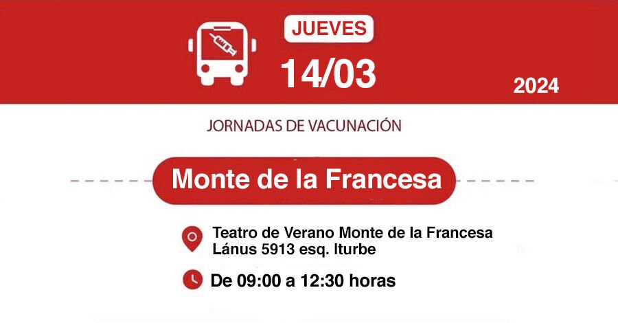 Jornada de Vacunación en el Teatro de Verano de Colón 