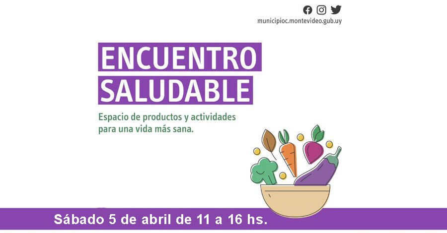 Encuentro Saludable en el mes de Abril en el Botánico 