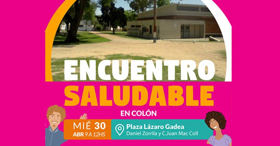 Encuentro Saludable en la Plaza Lázaro Gadea
