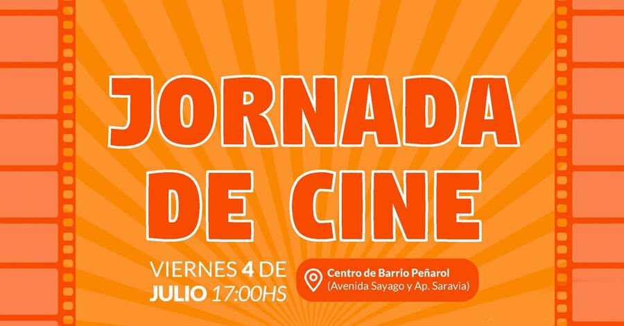 Jornada de Cine en el Centro de Barrio Peñarol
