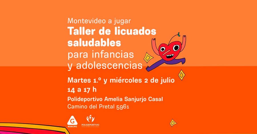 Taller de licuados saludables para infancias y adolescentes