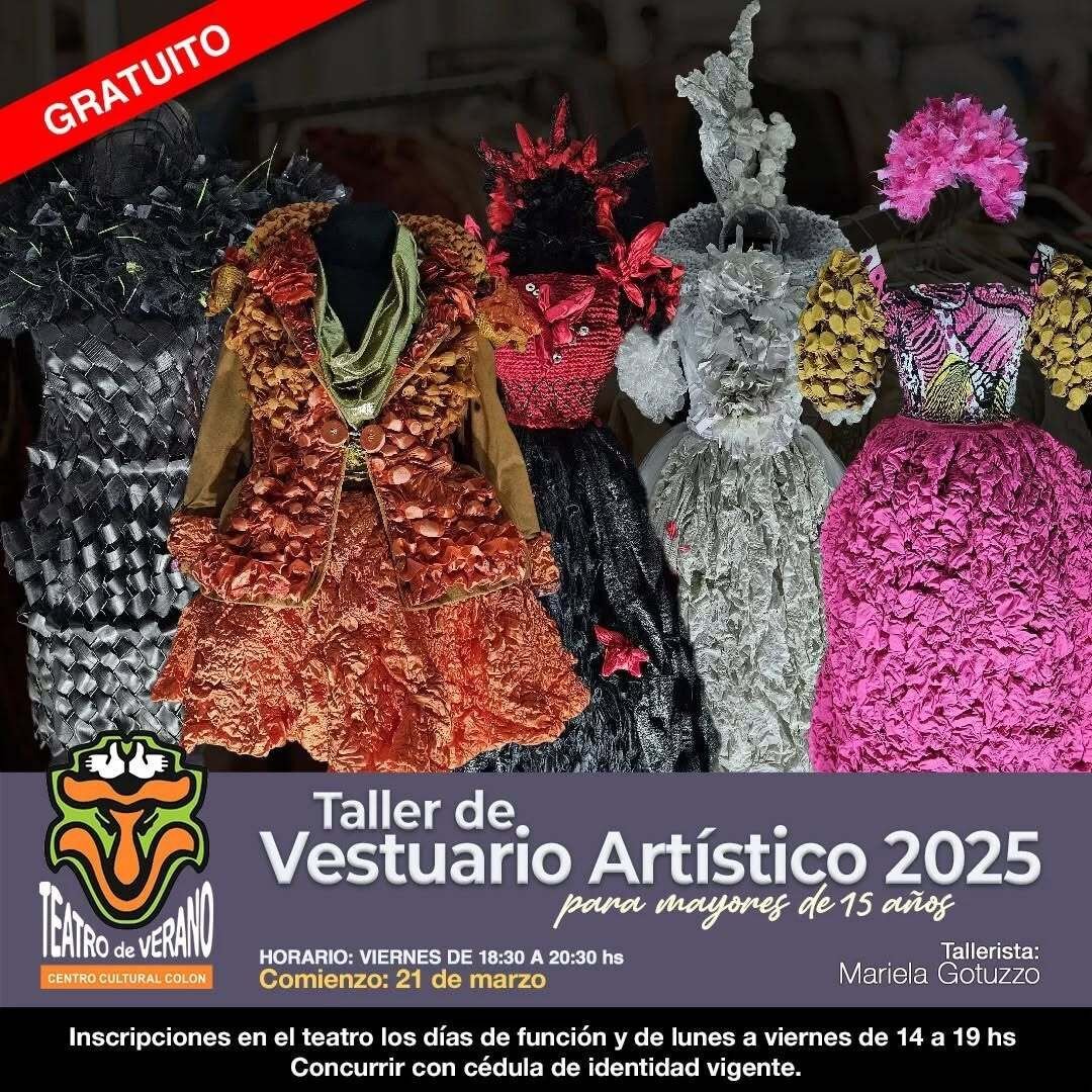 Taller de vestuario 2025