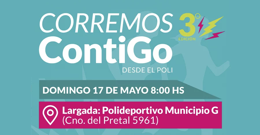 Están abiertas las inscripciones para la 3ª edición  de la propuesta deportiva Corremos Contigo