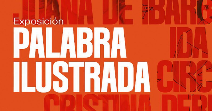 Exposición Palabra Ilustrada en el Polideportivo Amelia Sanjurjo Casal