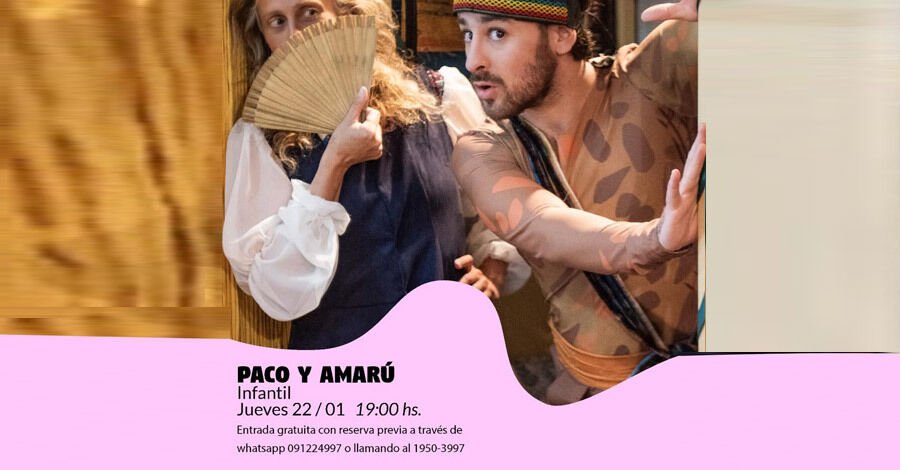  Teatro infantil Paco y Amarú al Centro Cultural Artesano