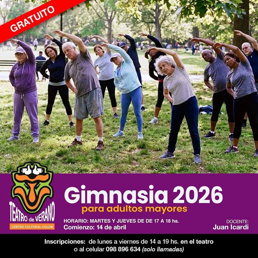taller de gimnasia para adultos mayores 2026