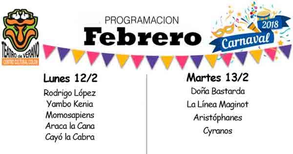 programacon lunes 12 y martes.13 2018