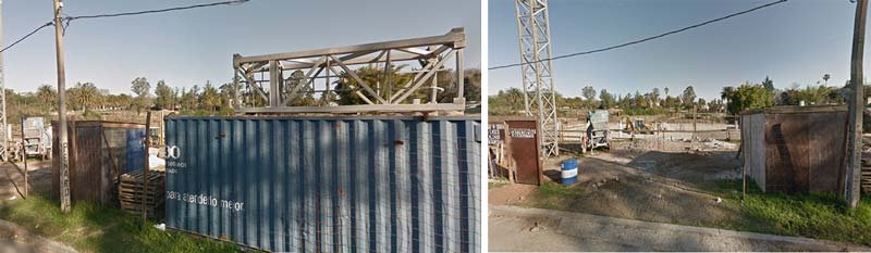 Gimnasio Polivalente Espacio Lezica obras año 2015