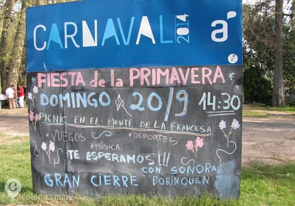 teatro de verano de colon fiesta de la primavera cartel