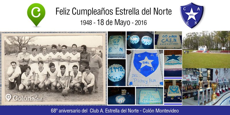 feliz aniversario estrella del norte