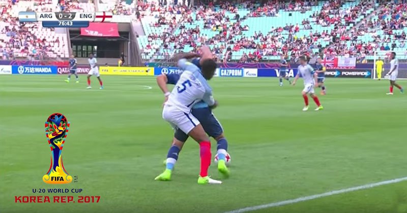 expulsado videoref lautaro martinez mundial sub 20