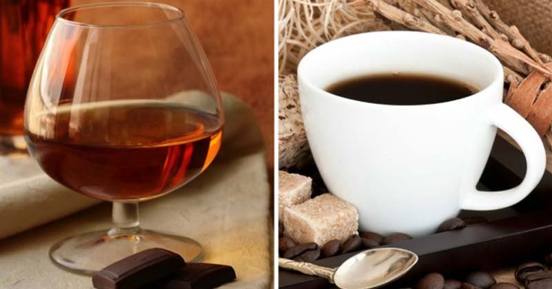 cafe y alcohol