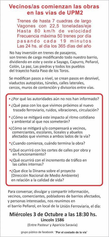 afiche tren upm 1