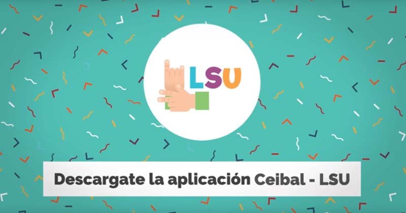app ceibal para lenguaje de senas