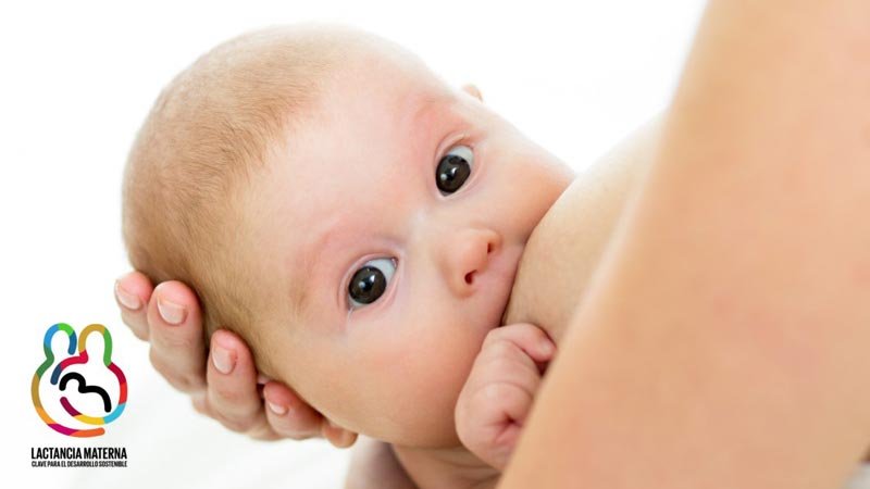 imagen de madre dandale teta a su bebe