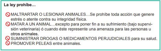 prohibiciones